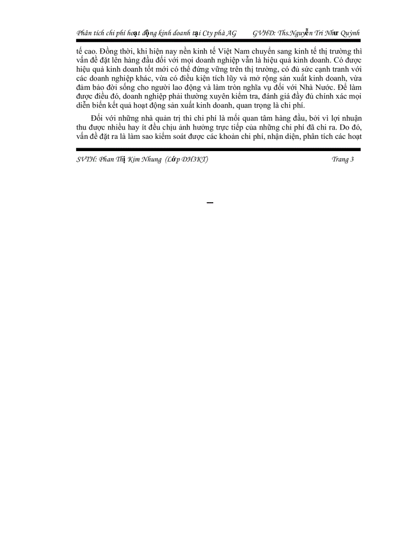 image for page Phân tích chi phí hoạt động kinh doanh tại công ty Phà An Giang