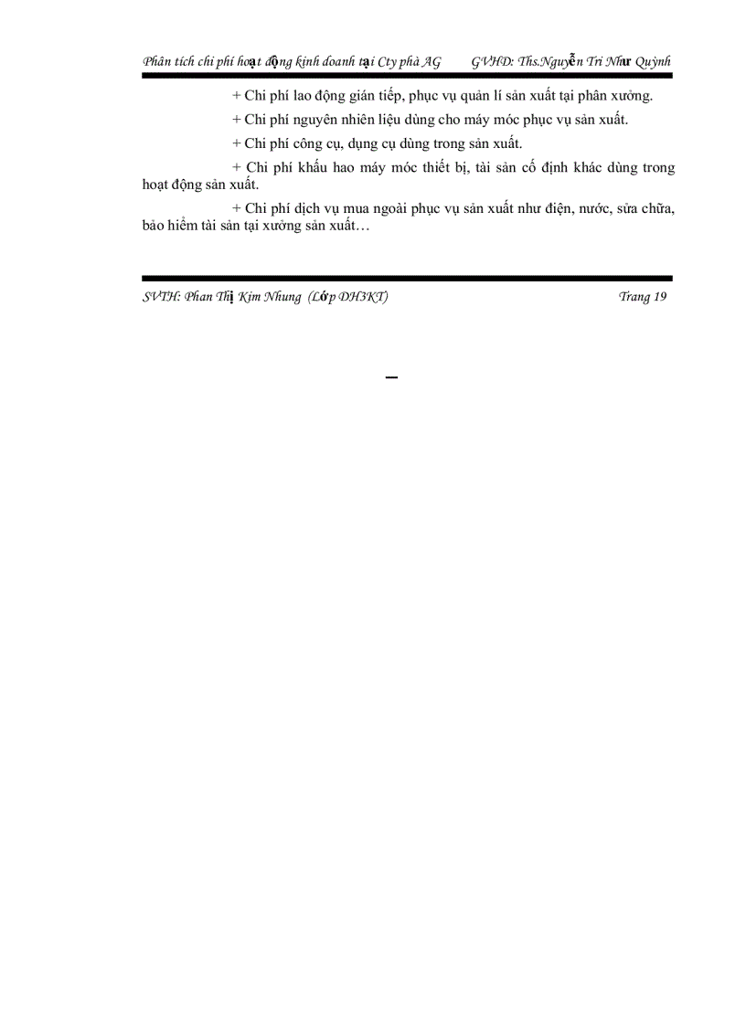 image for page Phân tích chi phí hoạt động kinh doanh tại công ty Phà An Giang