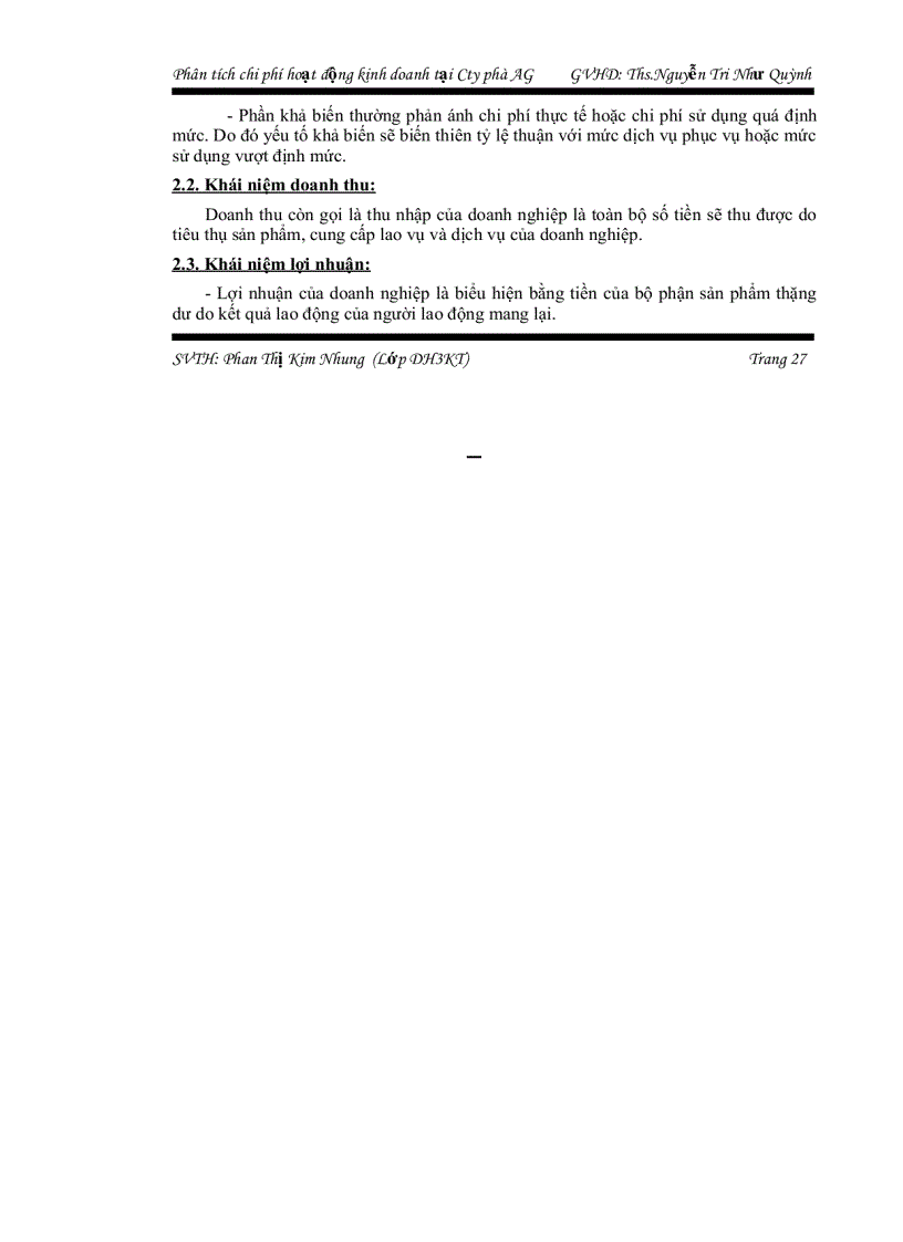 image for page Phân tích chi phí hoạt động kinh doanh tại công ty Phà An Giang