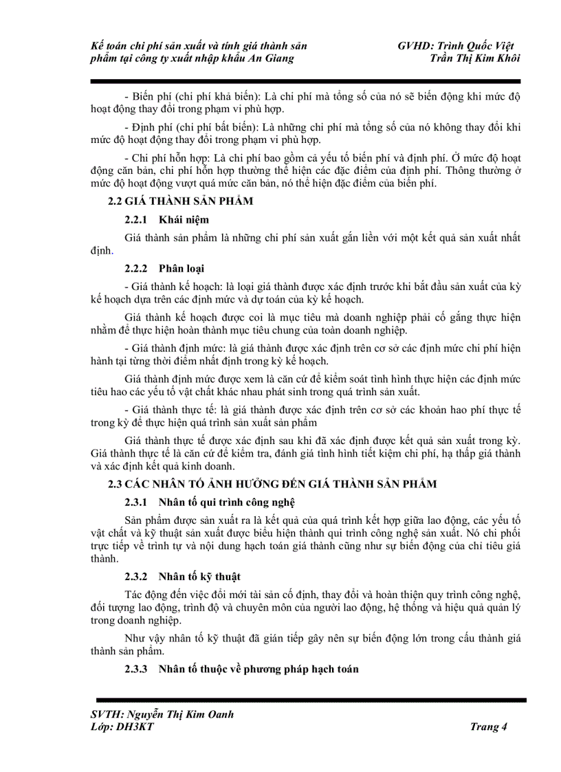 image for page Kế toán chi phí sản xuất và tính giá thành sản phẩm gạo tại công ty xuất nhập khẩu An Giang