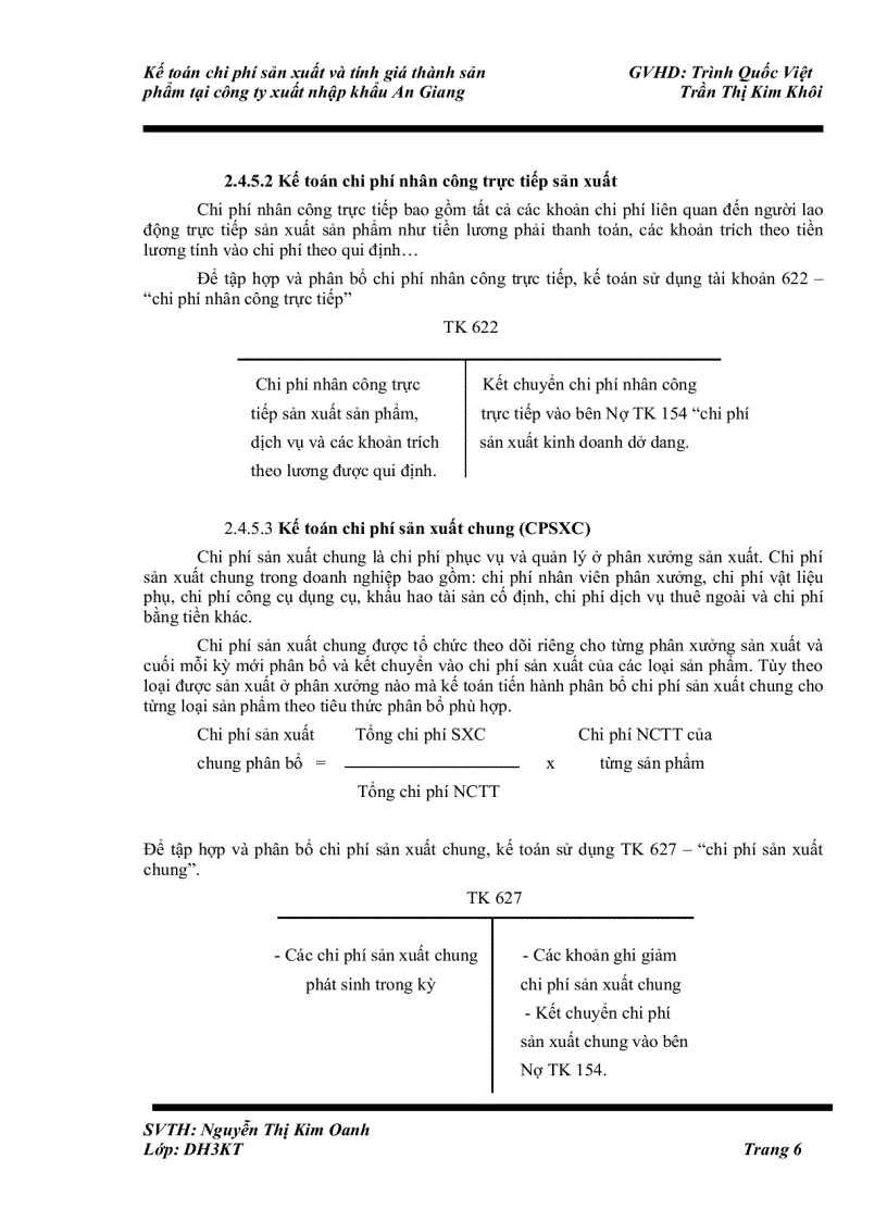 image for page Kế toán chi phí sản xuất và tính giá thành sản phẩm gạo tại công ty xuất nhập khẩu An Giang
