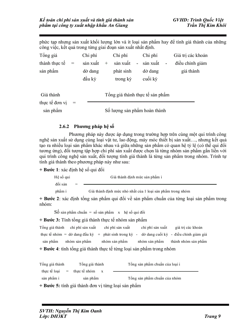 image for page Kế toán chi phí sản xuất và tính giá thành sản phẩm gạo tại công ty xuất nhập khẩu An Giang