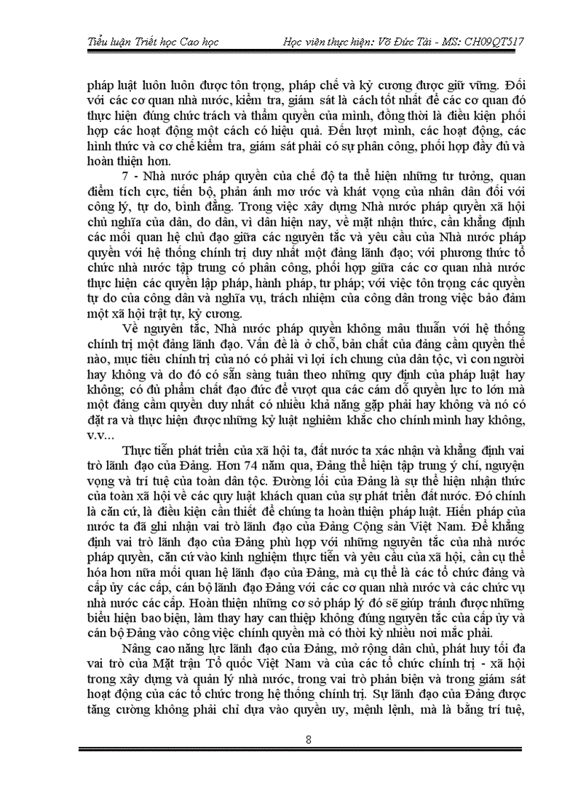 image for page Tiểu luận triết học