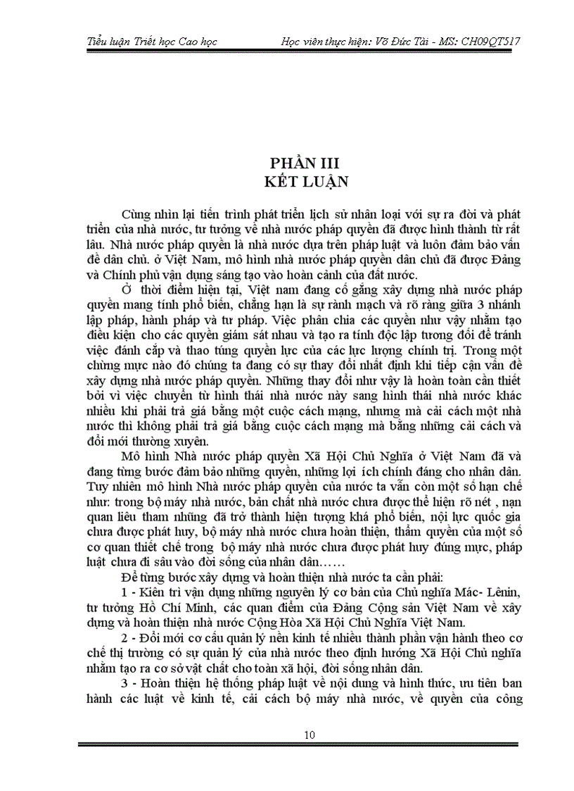 image for page Tiểu luận triết học