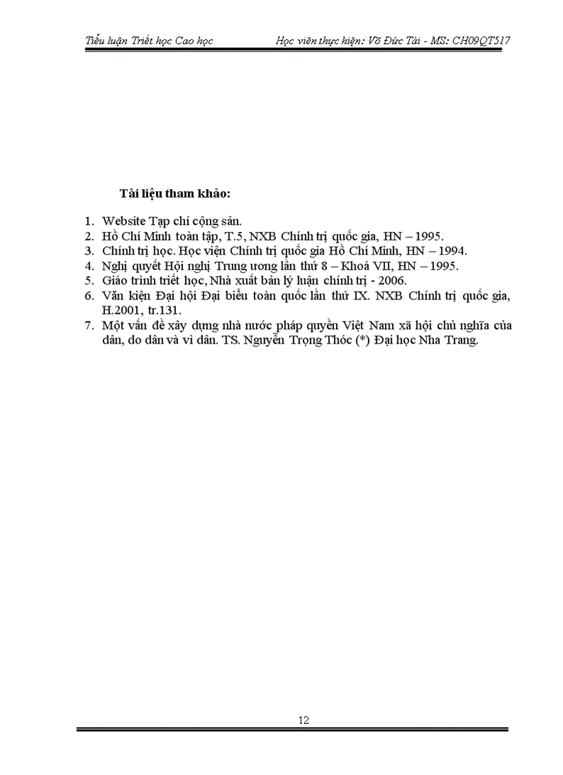 image for page Tiểu luận triết học