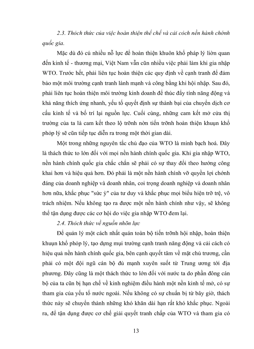 image for page Những cơ hội thách thức hàng hoá Việt Nam khi gia nhập Tổ chức thương mại thế giới WTO Giải pháp để vượt qua những thách thức
