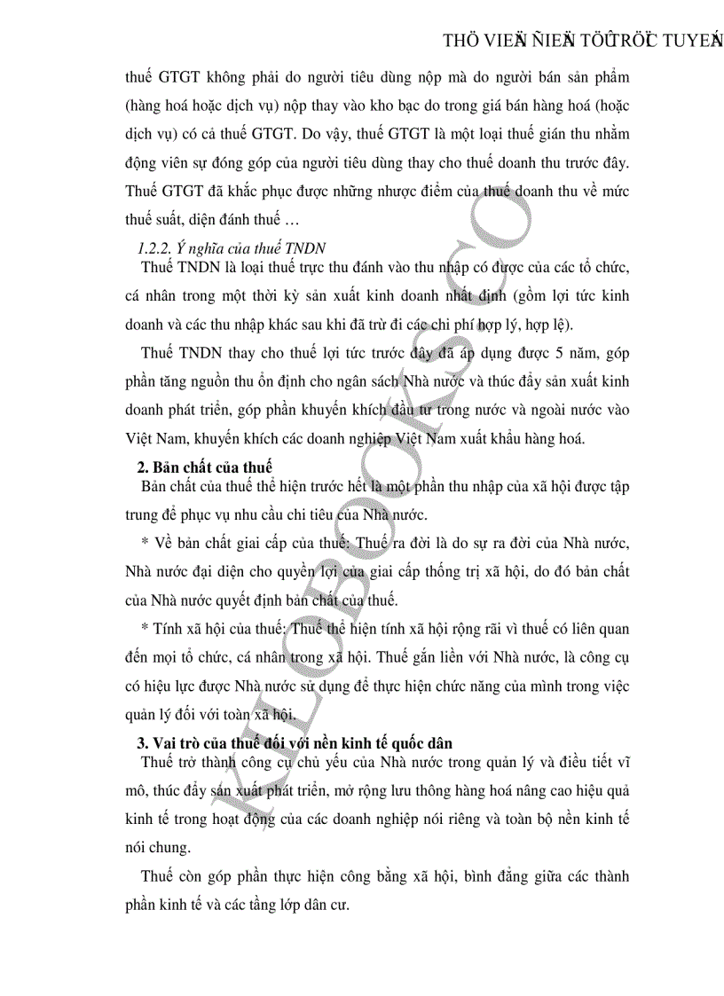 image for page Hoàn thiện công tác kế toán thuế Giá trị gia tăng và thuế Thu nhập doanh nghiệp tại Công ty may 40