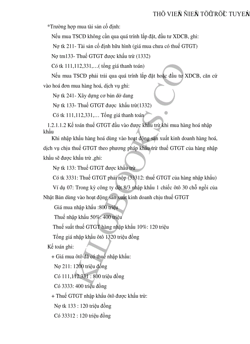 image for page Hoàn thiện công tác kế toán thuế Giá trị gia tăng và thuế Thu nhập doanh nghiệp tại Công ty may 40