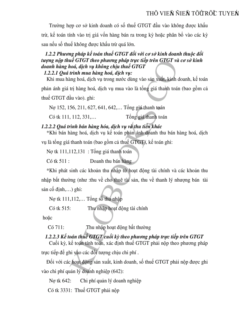 image for page Hoàn thiện công tác kế toán thuế Giá trị gia tăng và thuế Thu nhập doanh nghiệp tại Công ty may 40