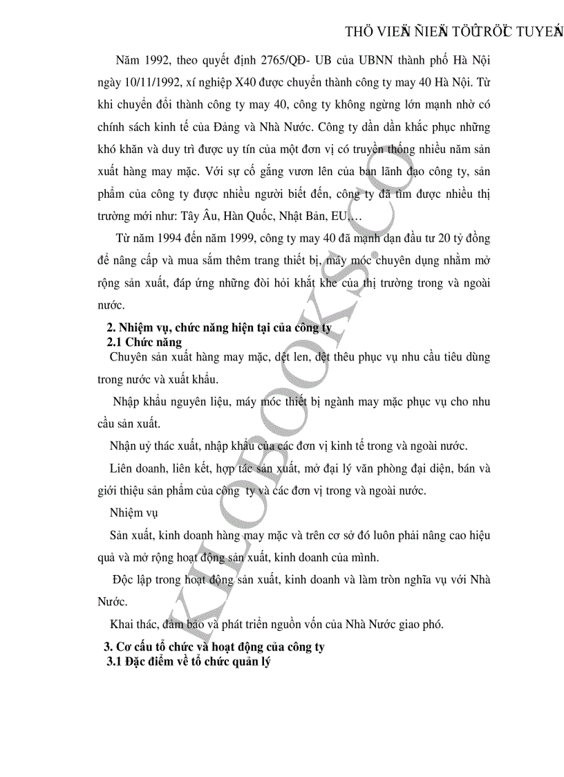 image for page Hoàn thiện công tác kế toán thuế Giá trị gia tăng và thuế Thu nhập doanh nghiệp tại Công ty may 40