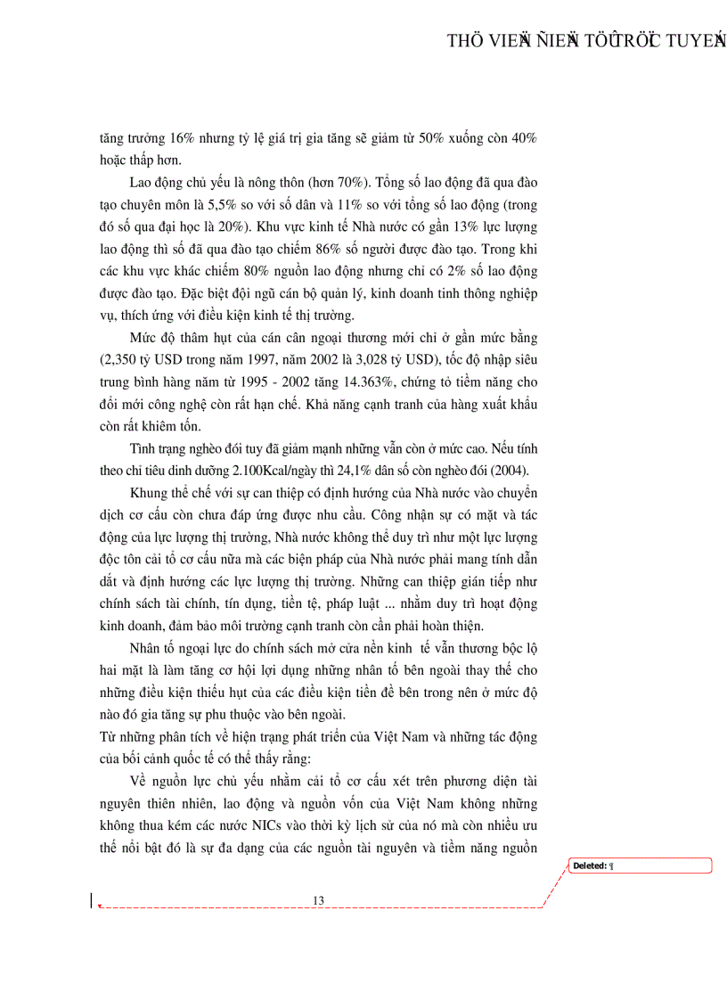 image for page Mối quan hệ giữa tăng trưởng kinh tế và chuyển dịch cơ cấu kinh tế ngành từ nay đến 2020