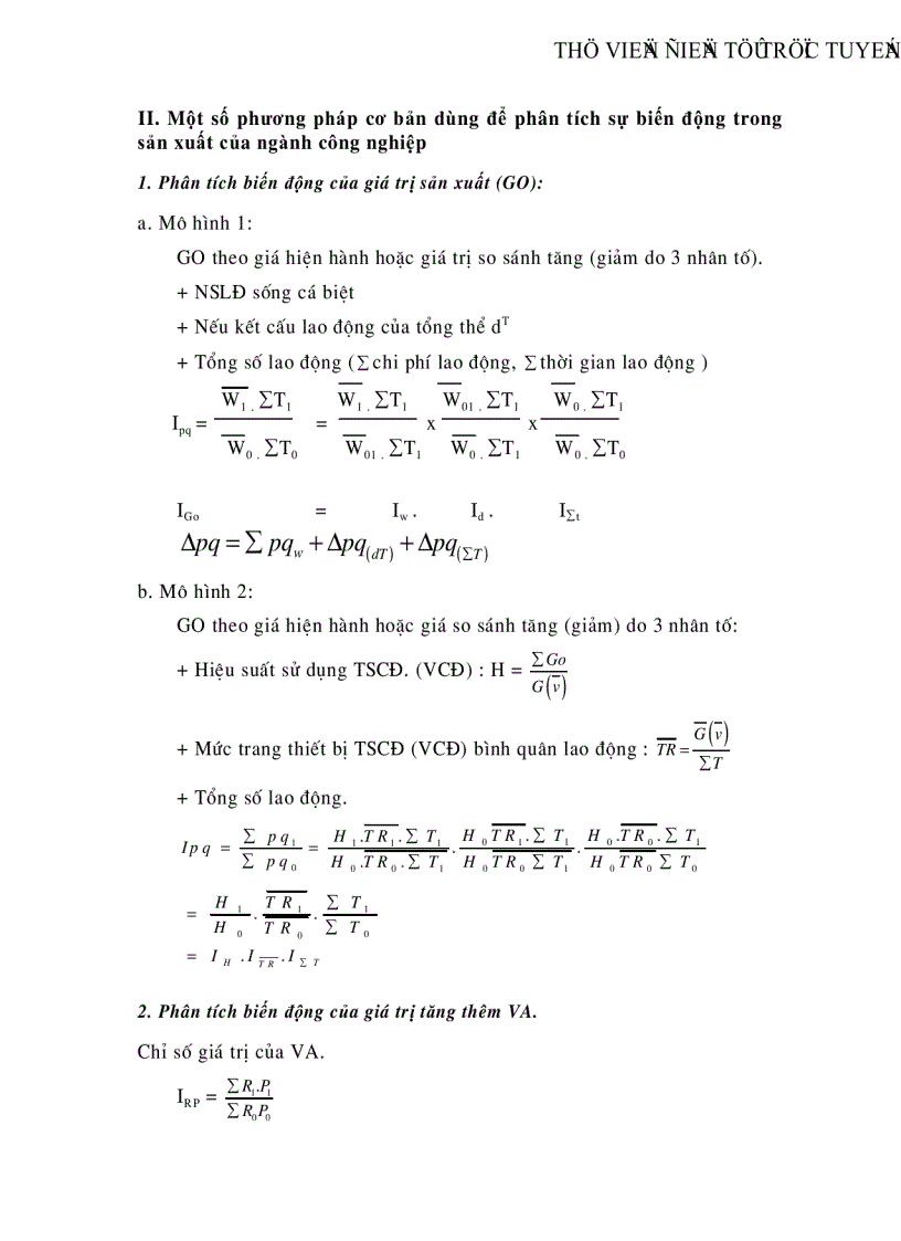 image for page Ứng dụng các chỉ tiêu và phương pháp thống kê để phân tích biến động sản xuất ngành công nghiệp