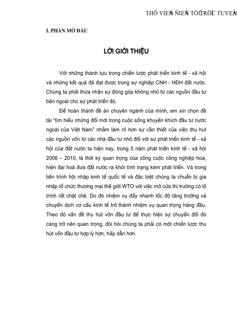 image for page Tìm hiểu những đổi mới trong cuộc sống khuyến khích đầu tư nước ngoài của Việt Nam