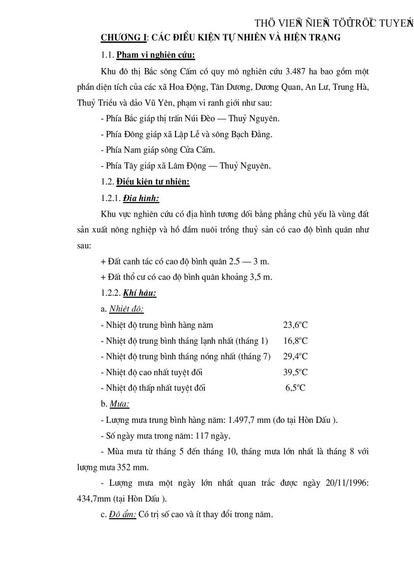 image for page Việc quy hoạch và xây dựng phát triển khu đô thị mới Bắc sông Cấm