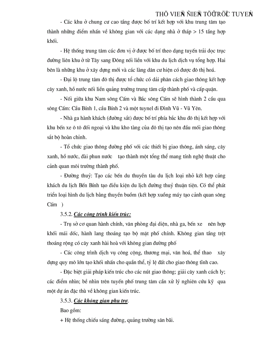 image for page Việc quy hoạch và xây dựng phát triển khu đô thị mới Bắc sông Cấm