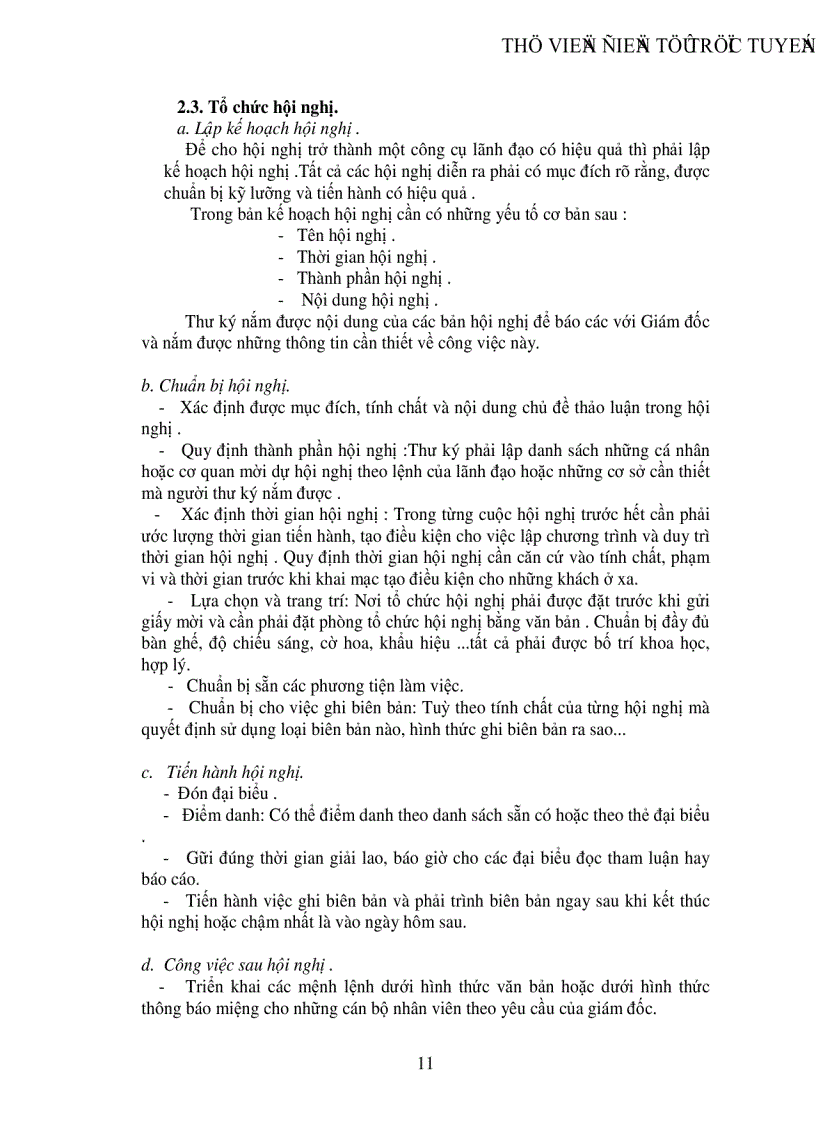 image for page Tình hình thực tế và một số ý kiến nhằm hoàn thiện công tác thư ký văn thư lưu trữ của công ty