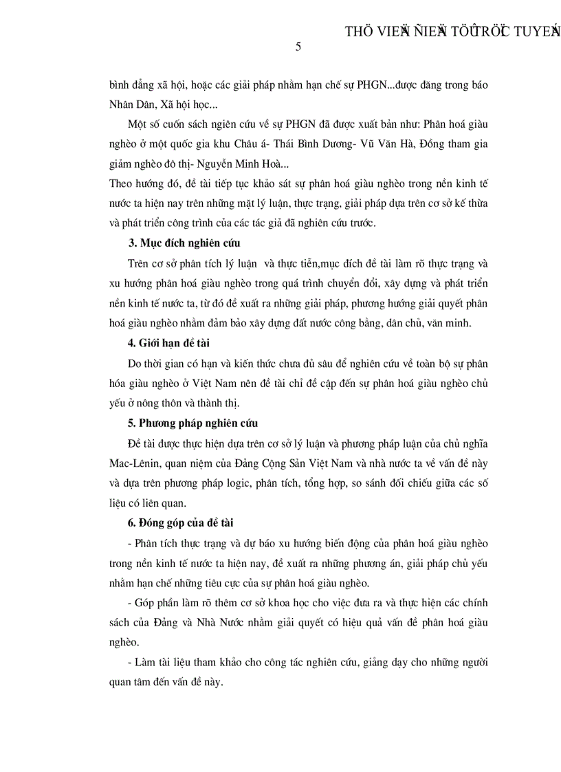 image for page Thực trạng và giải pháp nhằm hạn chế sự phân hóa giàu nghèo ở nước ta hiện nay