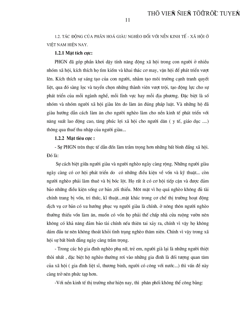 image for page Thực trạng và giải pháp nhằm hạn chế sự phân hóa giàu nghèo ở nước ta hiện nay