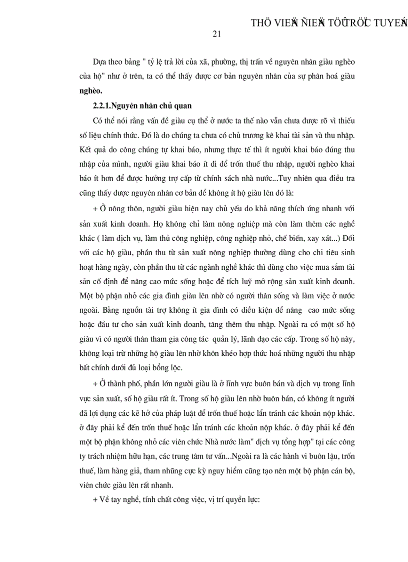 image for page Thực trạng và giải pháp nhằm hạn chế sự phân hóa giàu nghèo ở nước ta hiện nay