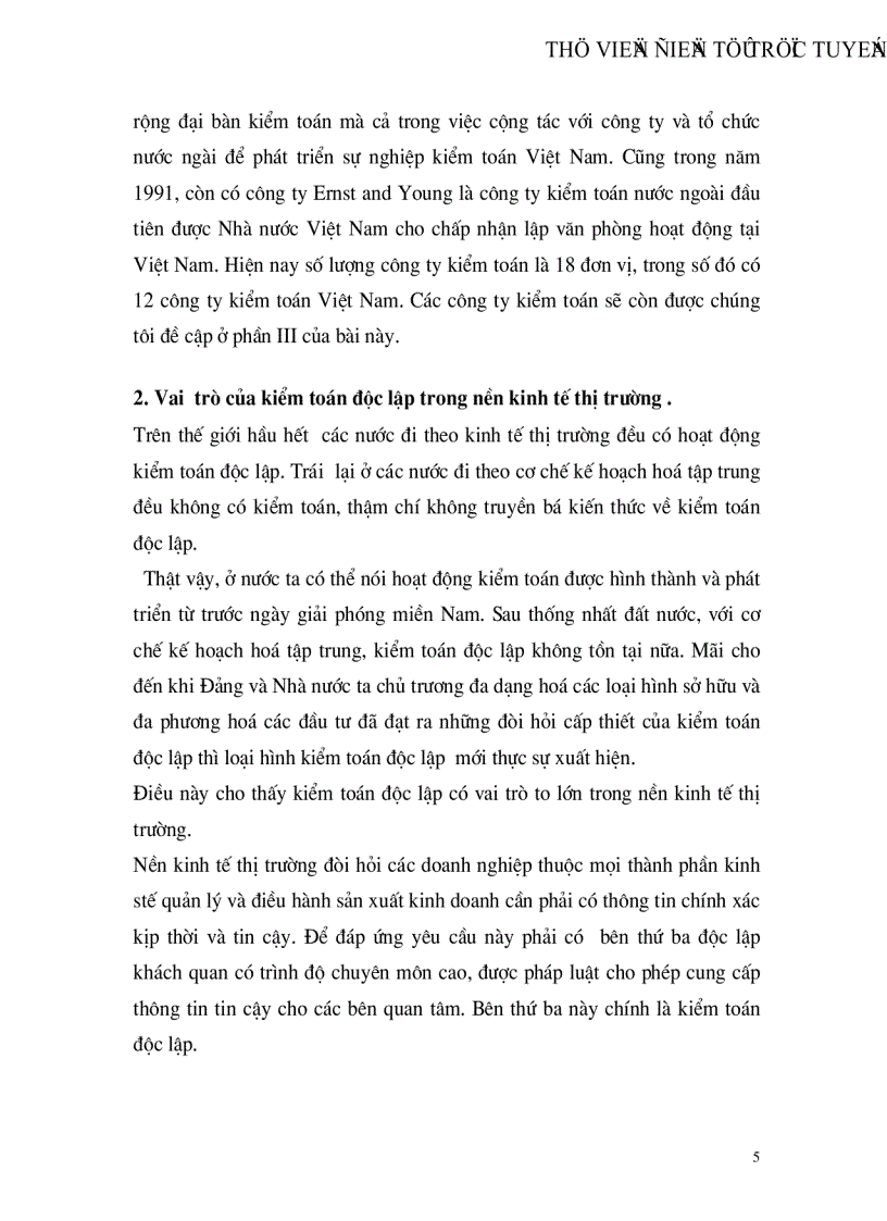 image for page Quá trình hình thành và phát triển của Kiểm toán độc lập ở Việt Nam