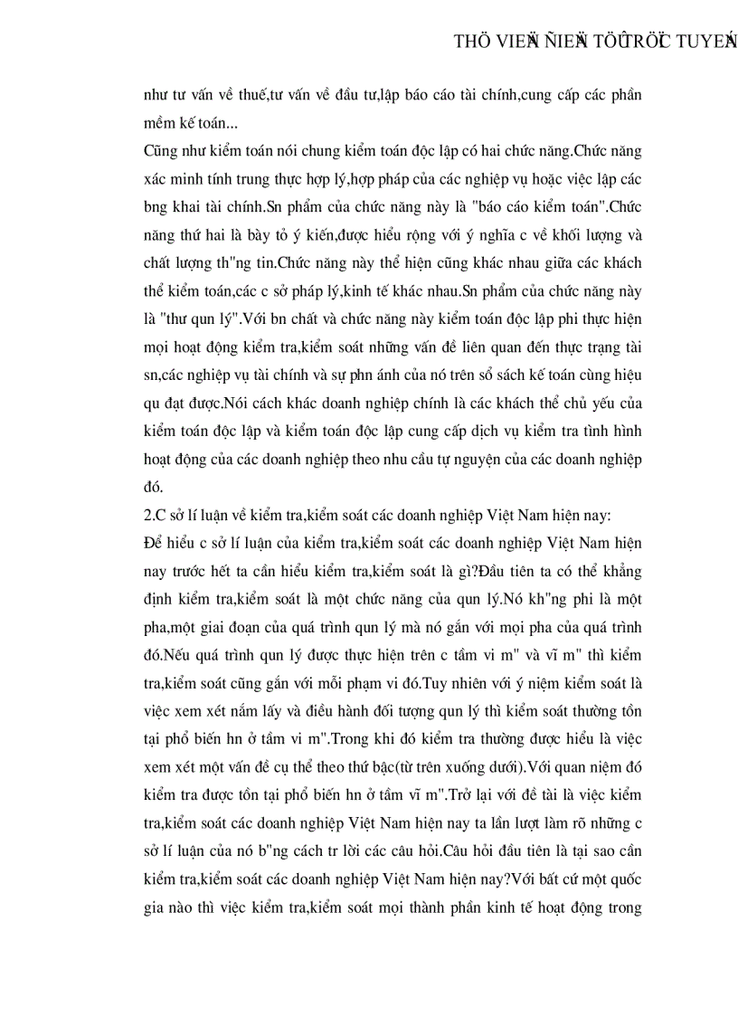 image for page Vai trò của kiểm toán độc lập trong việc kiểm tra kiểm soát các doanh nghiệp Việt Nam hiện nay