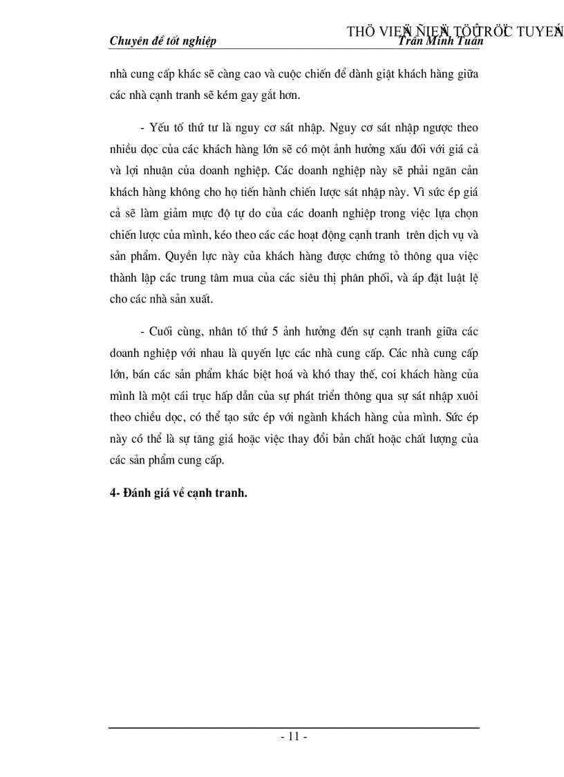 image for page Một số giải pháp marketing nhằm hoàn thiện và nâng cao mức độ thỏa mãn khách hàng của Công ty TM DV Tràng Thi