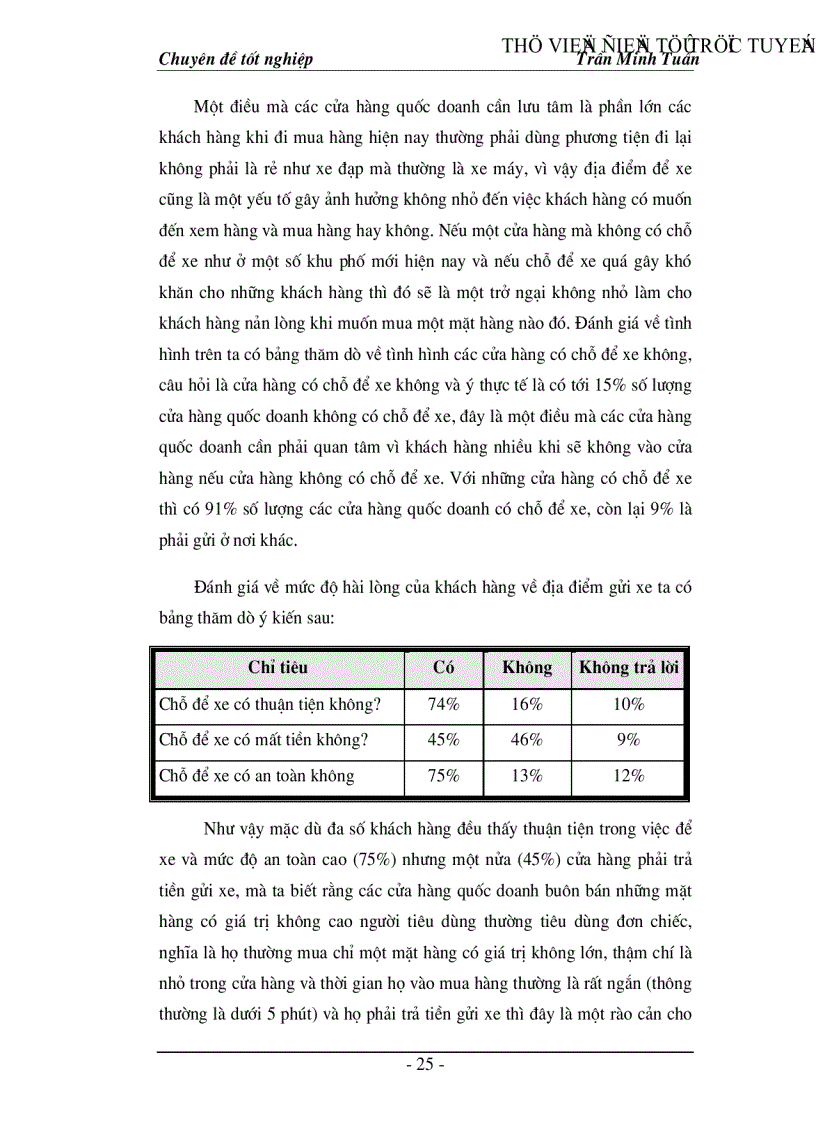 image for page Một số giải pháp marketing nhằm hoàn thiện và nâng cao mức độ thỏa mãn khách hàng của Công ty TM DV Tràng Thi