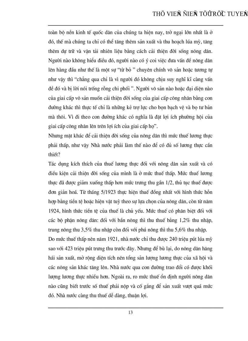 image for page Chính sách kinh tế mới của Lênin và sự vận dụng nó ở Việt Nam