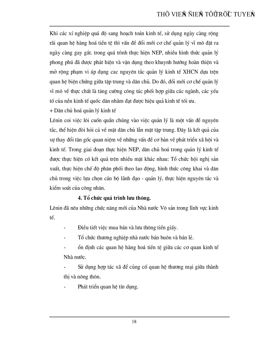 image for page Chính sách kinh tế mới của Lênin và sự vận dụng nó ở Việt Nam