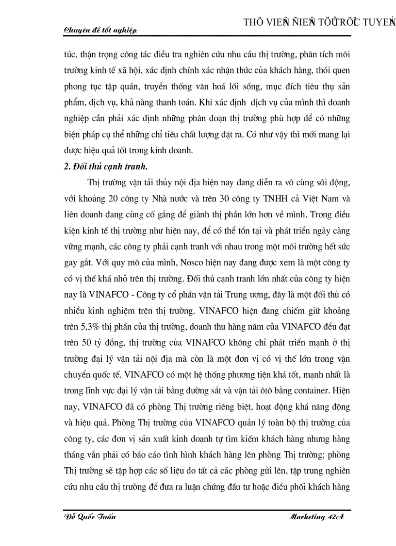 image for page Phân tích các cơ hội thị trường vận chuyển hàng khô hàng bách hóa đa năng bằng đường thủy nội địa của công ty vận tải thuỷ Bắc Nosco