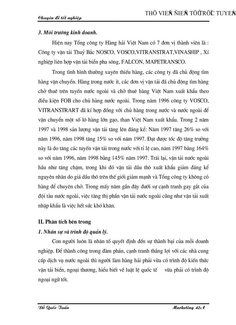 image for page Phân tích các cơ hội thị trường vận chuyển hàng khô hàng bách hóa đa năng bằng đường thủy nội địa của công ty vận tải thuỷ Bắc Nosco