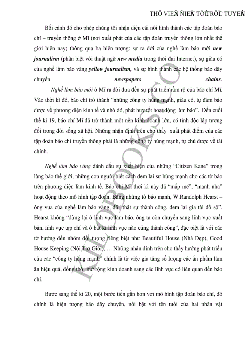 image for page Sự tập trung hóa báo chí ở các nước tư bản chủ nghĩa