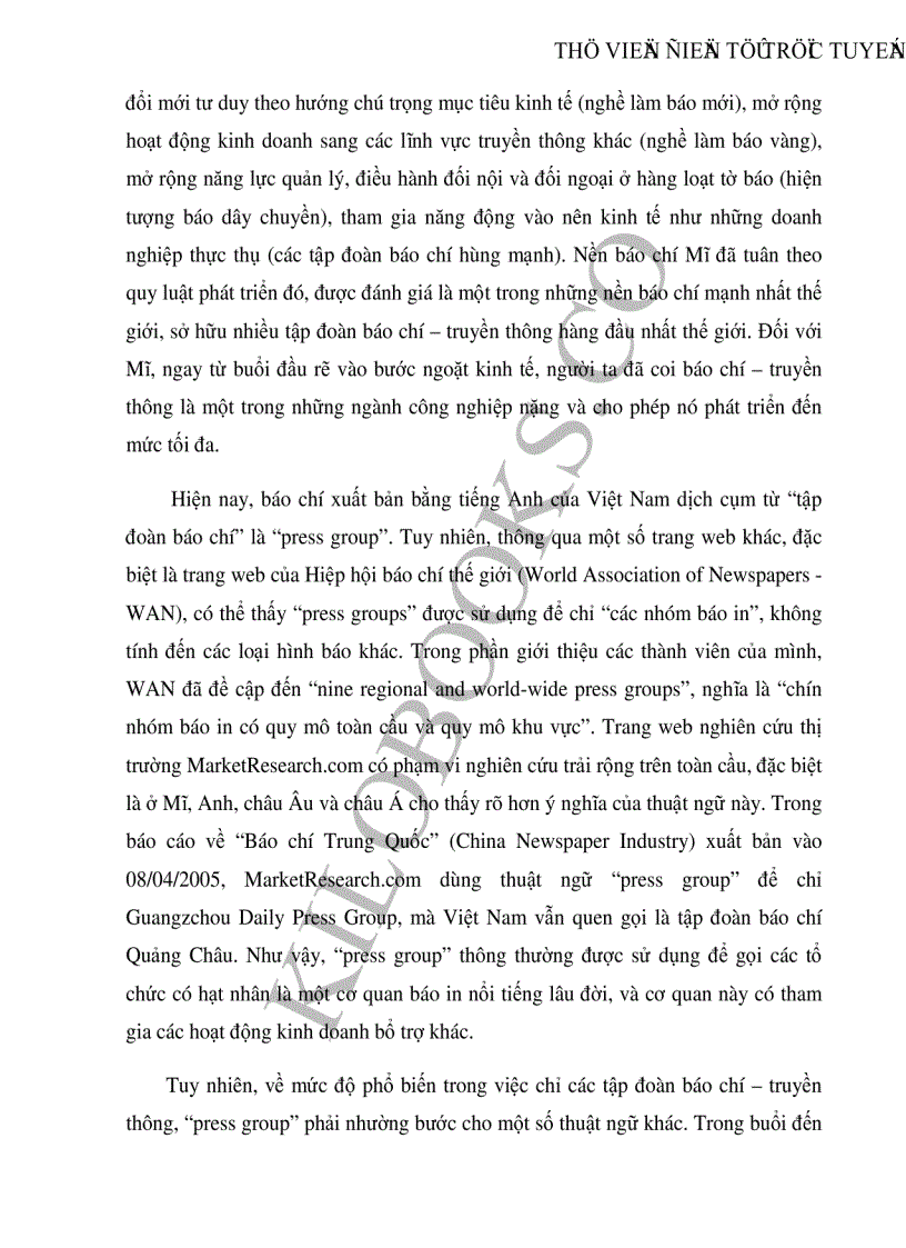 image for page Sự tập trung hóa báo chí ở các nước tư bản chủ nghĩa