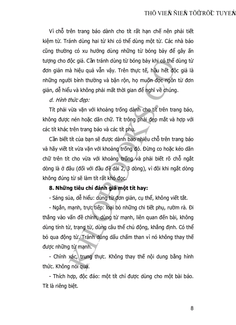 image for page Nghiên cứu khảo sát các cách giật tít trên báo mạng điện tử chỉ ra những ưu điểm và hạn chế