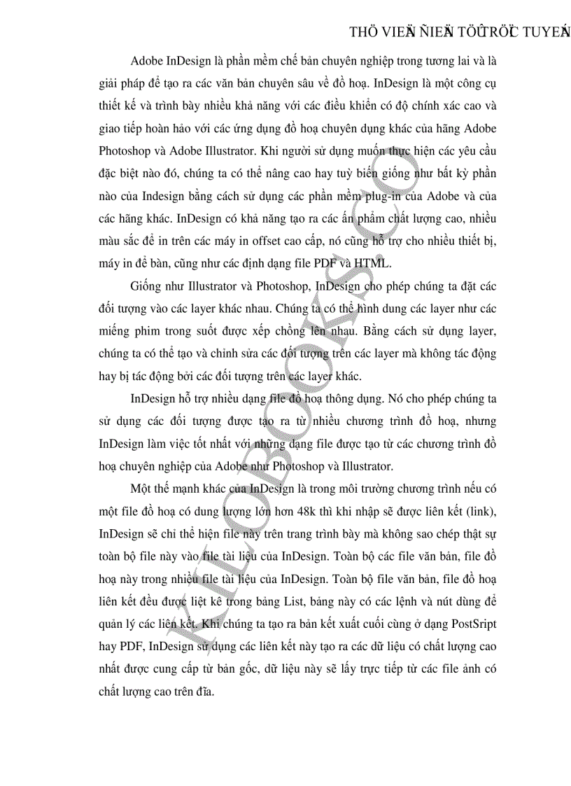 image for page Khả năng ứng dụng các phần mềm máy tính trong thiết kế trình bày báo in ở nước ta hiện nay