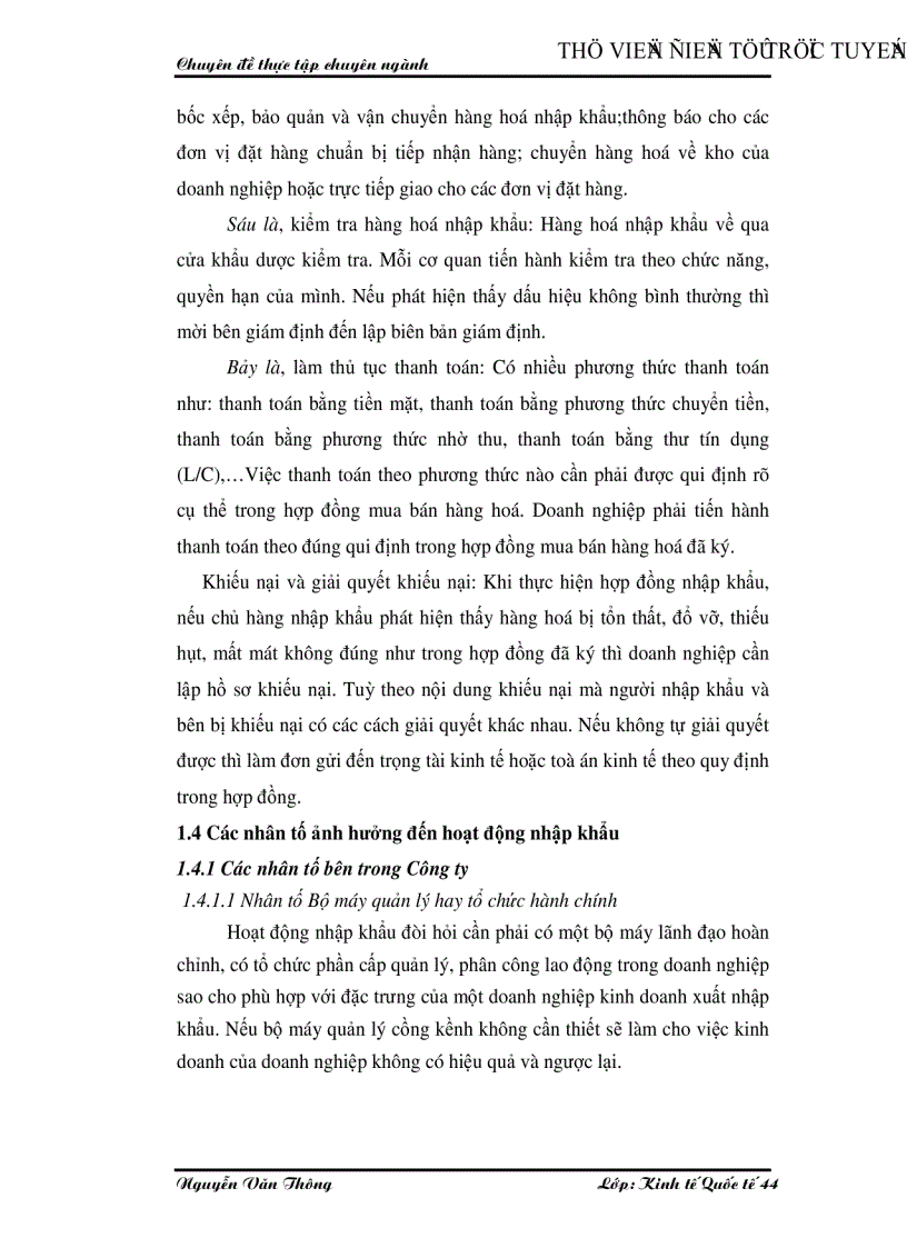 image for page Hoạt động nhập khẩu thép của Công ty Cổ phần Tổng Bách hoá Bộ Thương mại Thực trạng và giải pháp