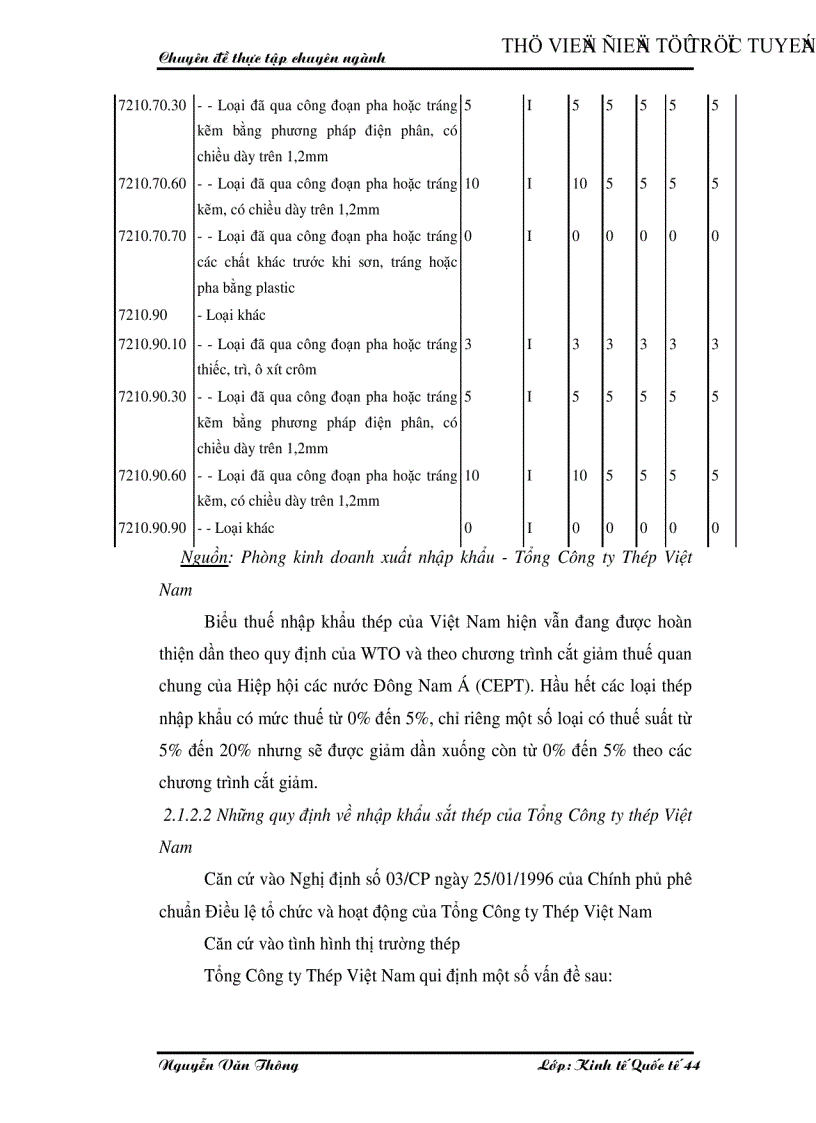 image for page Hoạt động nhập khẩu thép của Công ty Cổ phần Tổng Bách hoá Bộ Thương mại Thực trạng và giải pháp