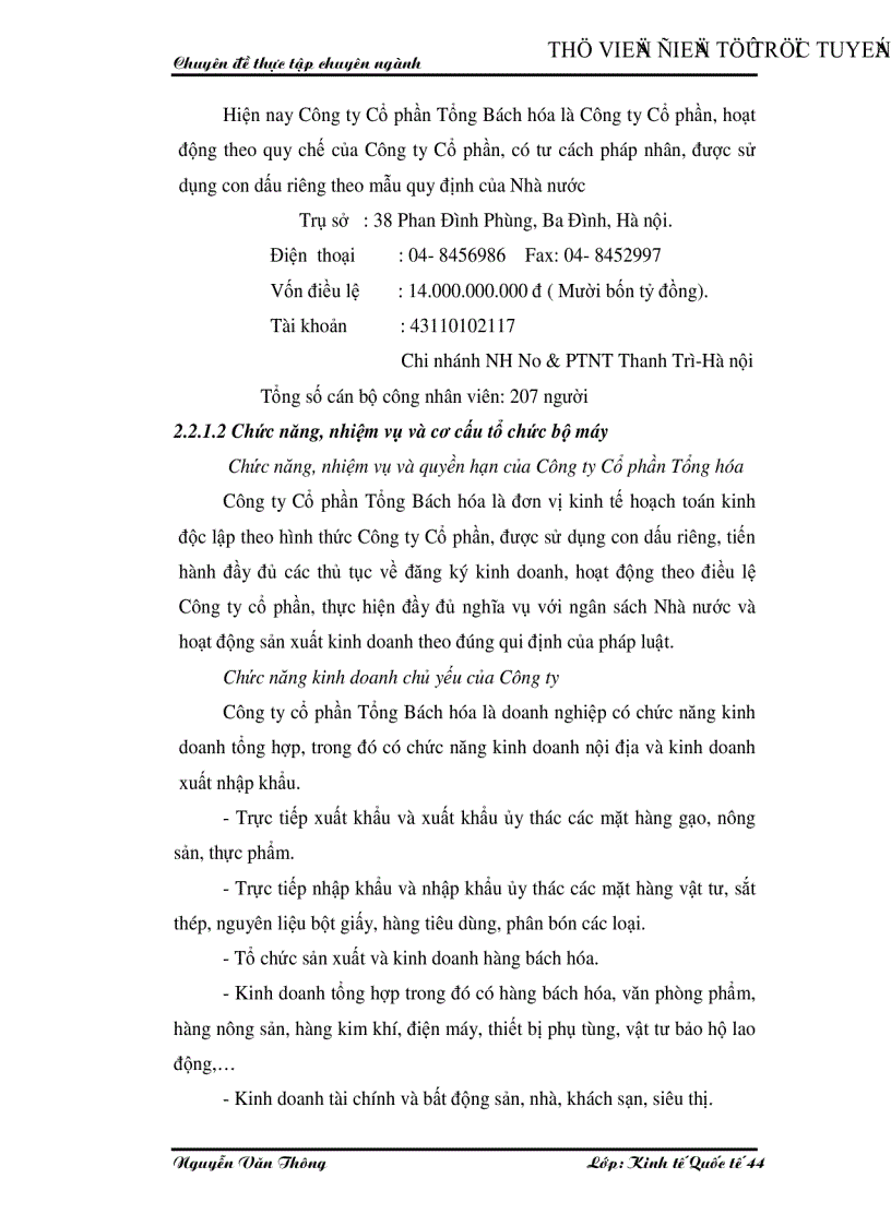 image for page Hoạt động nhập khẩu thép của Công ty Cổ phần Tổng Bách hoá Bộ Thương mại Thực trạng và giải pháp