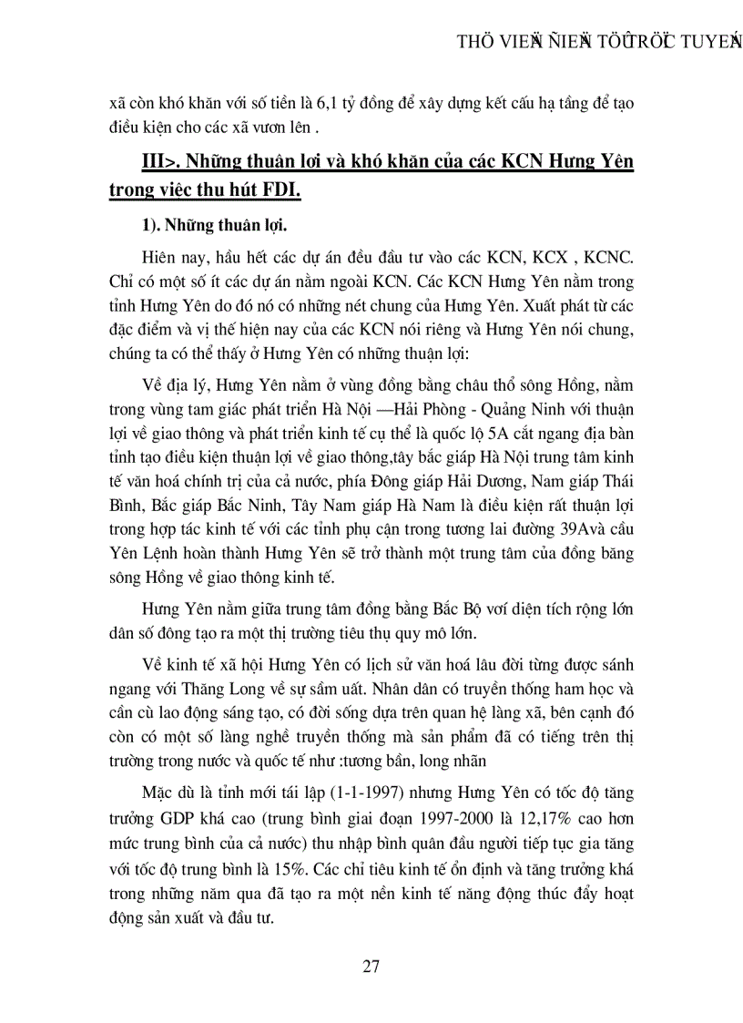 image for page Một số giải pháp tăng cường thu hút đầu tư trực tiếp FDI nhằm hình thành và phát triển các KCN tập trung trên địa bàn tỉnh Hưng Yên