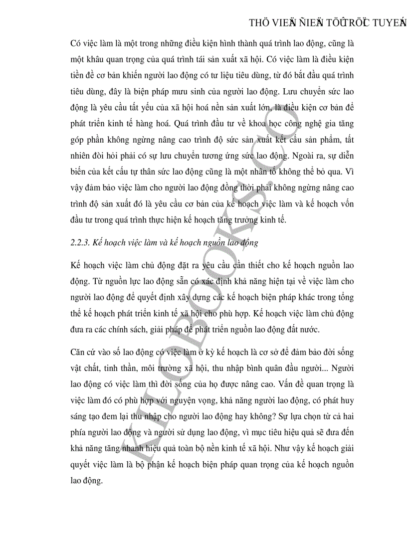 image for page Đánh giá tình hình thực hiện mục tiêu việc làm và các giải pháp chủ yếu để thực hiện kế hoạch lao động việc làm