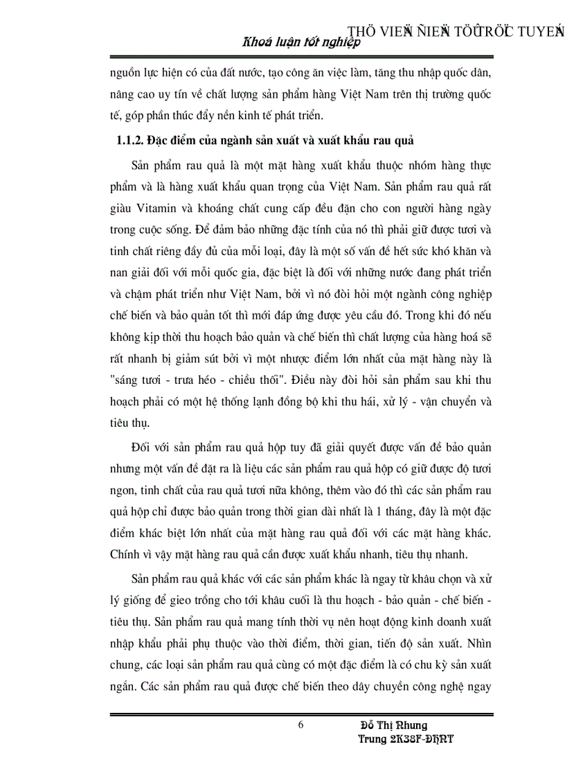 image for page Những nhân tố chủ yếu ảnh hưởng đến hoạt động xuất khẩu rau quả ở Việt Nam