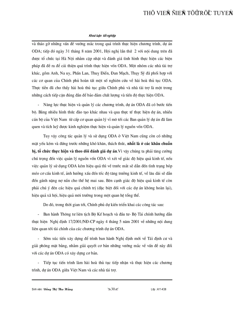 image for page Những giài pháp nhằm tăng cường thu hút và sử dụng có hiệu quả nguồn vốn hỗ trợ phát triển chính thức ODA đối với phát triển ngành giào dục ở Việt Nam thời gian tới