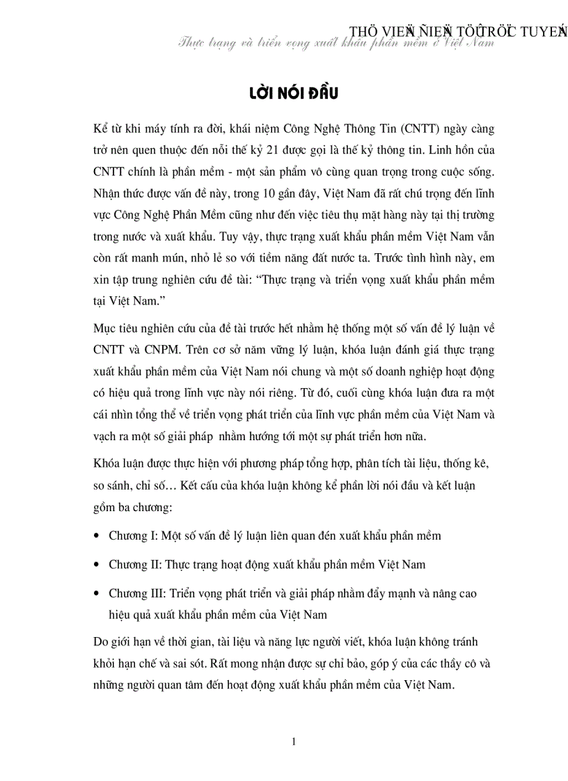 image for page Thực trạng và triển vọng xuất khẩu phần mềm tại Việt Nam