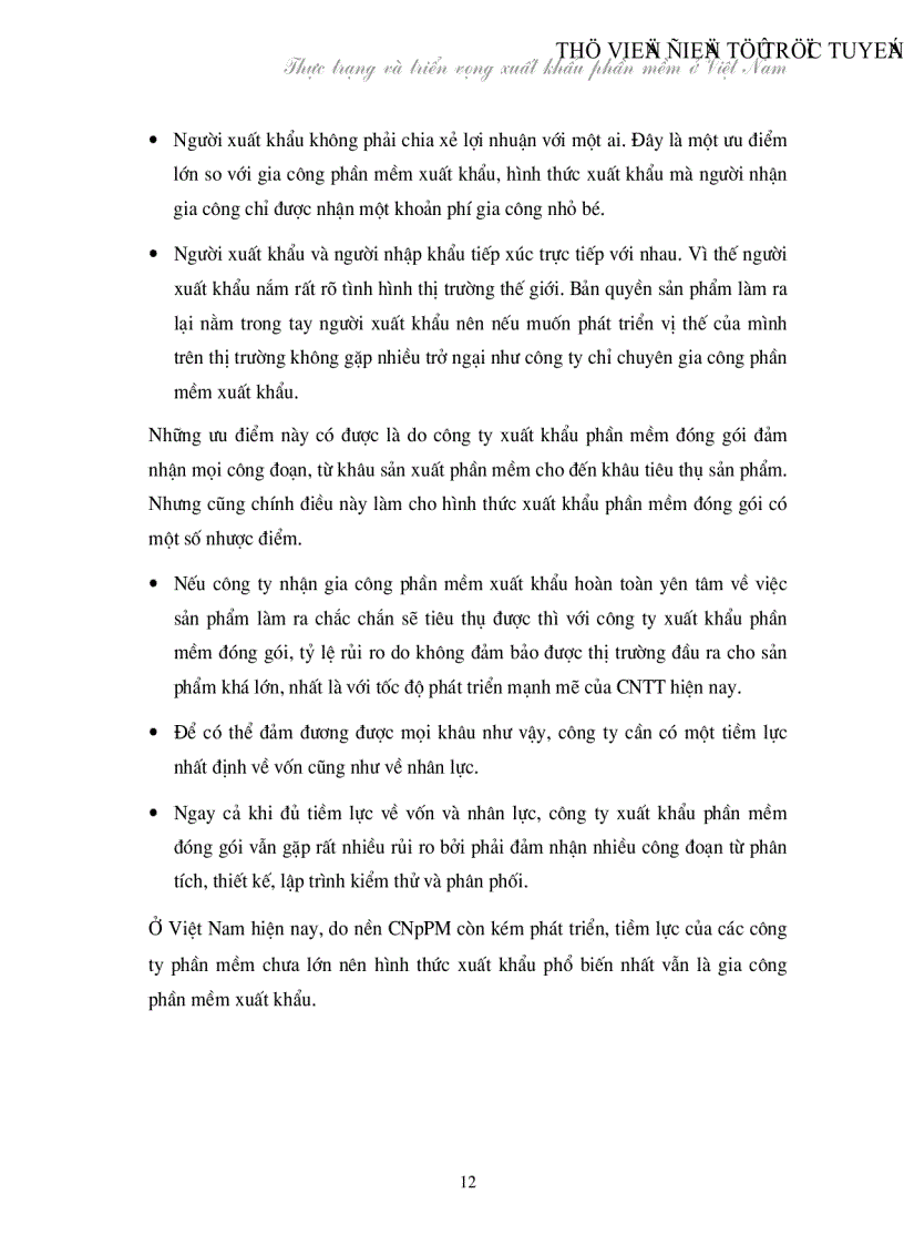 image for page Thực trạng và triển vọng xuất khẩu phần mềm tại Việt Nam