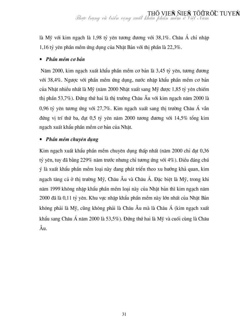 image for page Thực trạng và triển vọng xuất khẩu phần mềm tại Việt Nam