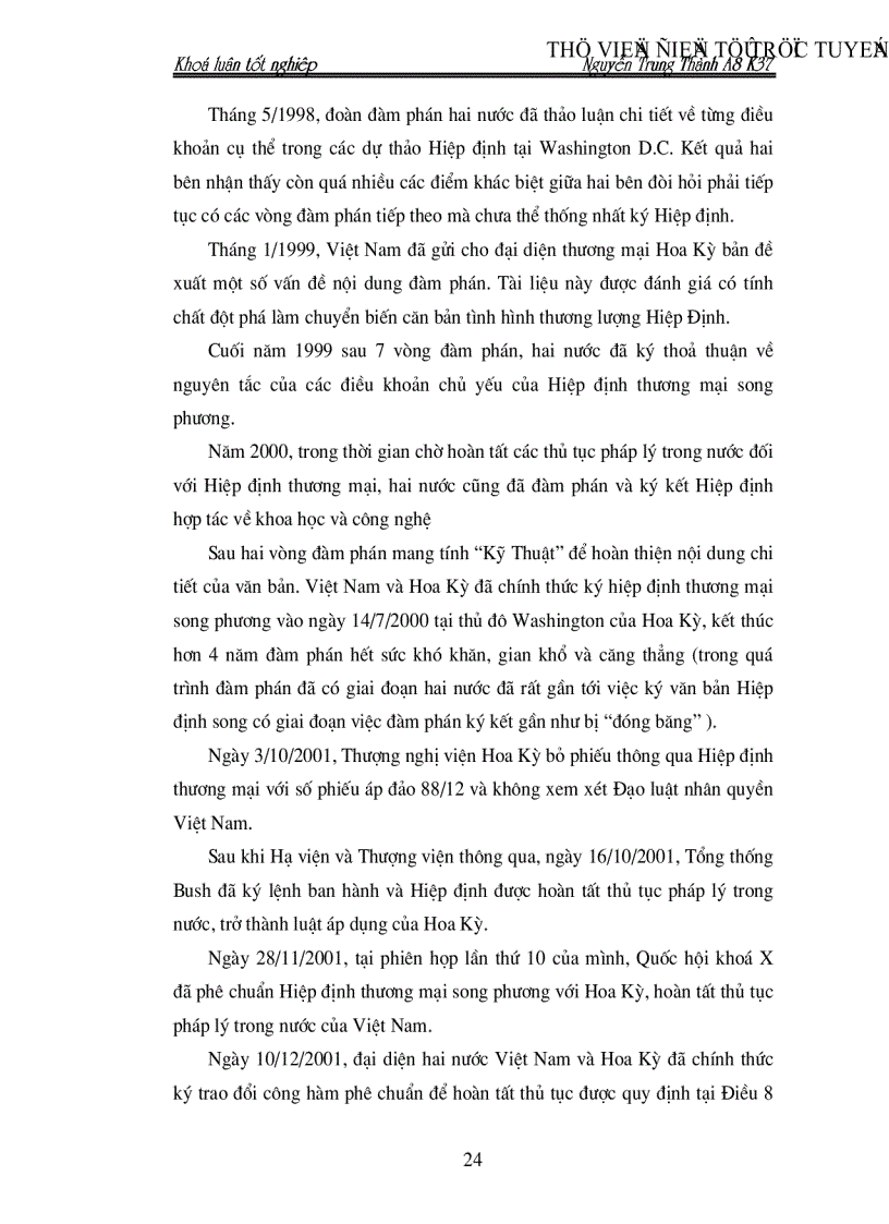 image for page Tác động của Hiệp định thương mại Việt Nam Hoa Kỳ đến quan hệ thương mại giữa hai nước