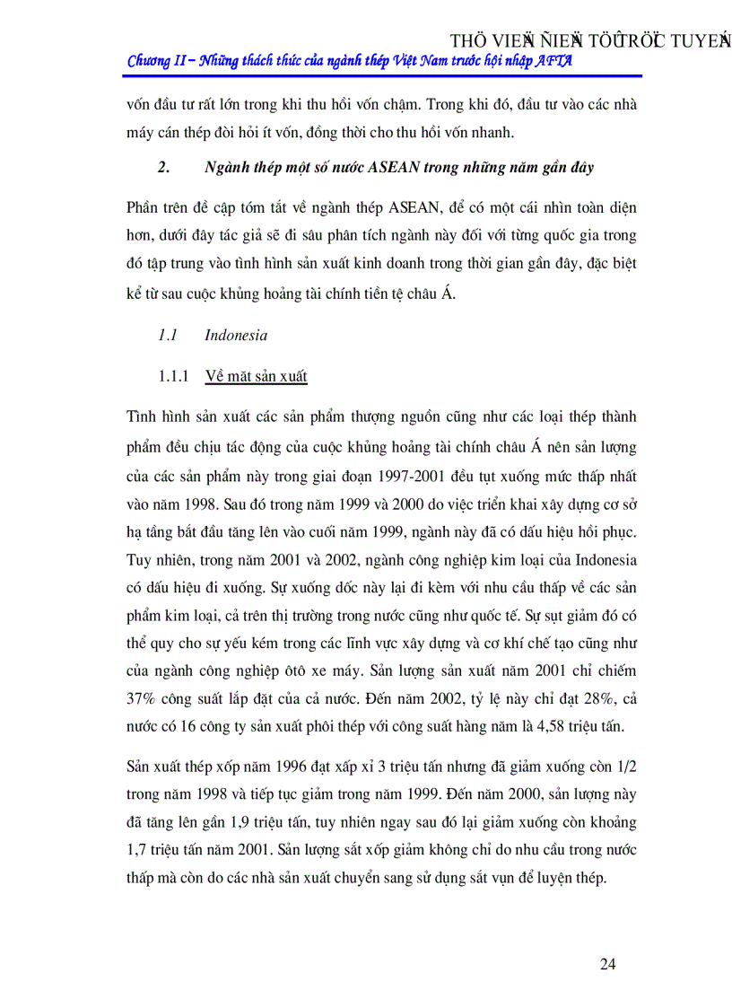 image for page Ngành thép Việt Nam trước thách thức hội nhập AFTA