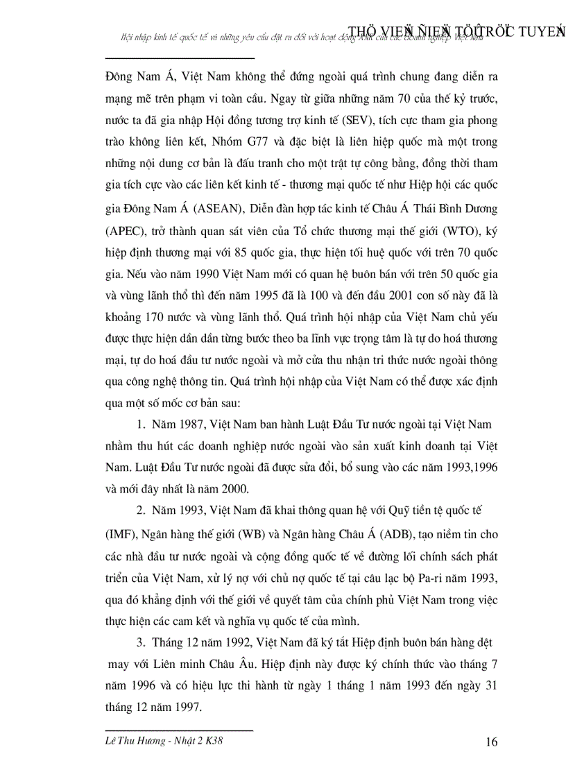 image for page Hội nhập kinh tế quốc tế và những yêu cầu đặt ra đối với hoạt động xuất nhập khẩu của các doanh nghiệp Việt Nam