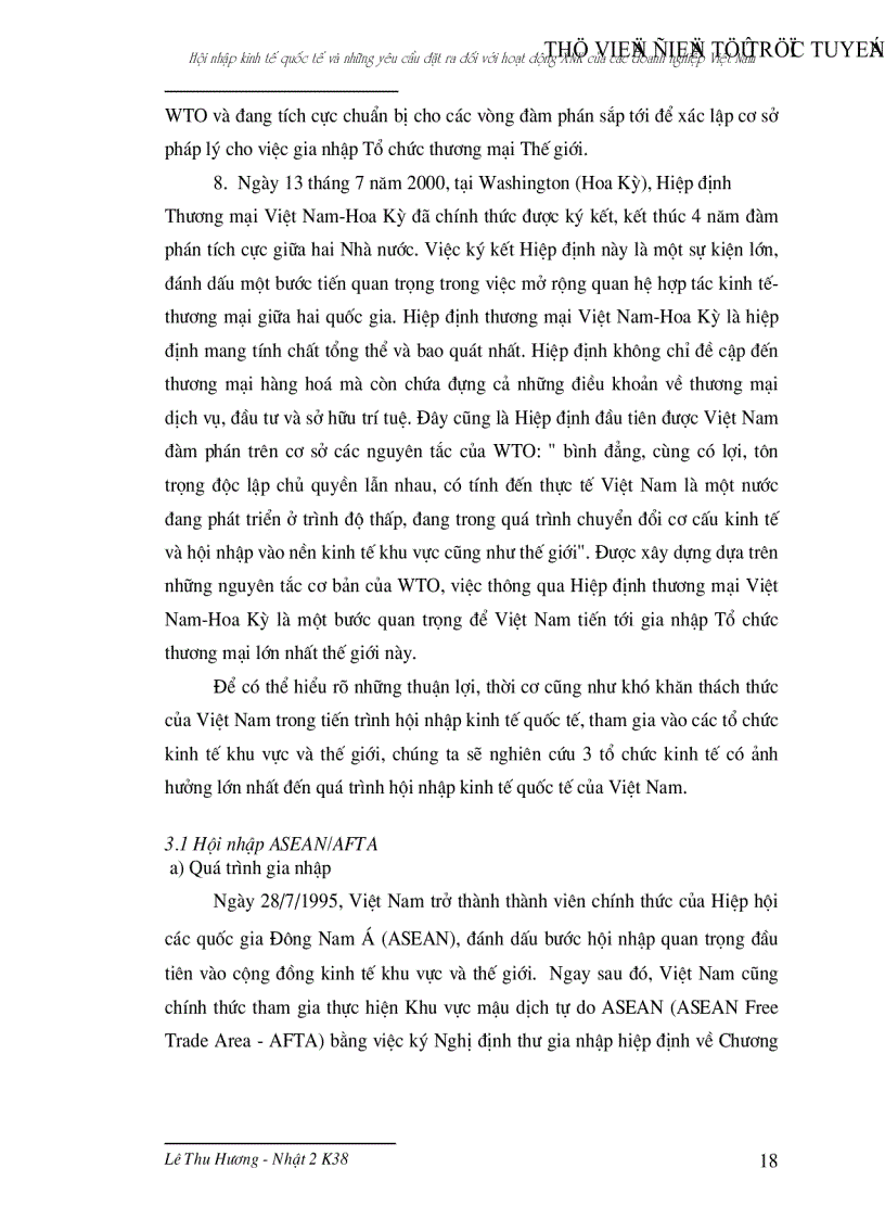 image for page Hội nhập kinh tế quốc tế và những yêu cầu đặt ra đối với hoạt động xuất nhập khẩu của các doanh nghiệp Việt Nam