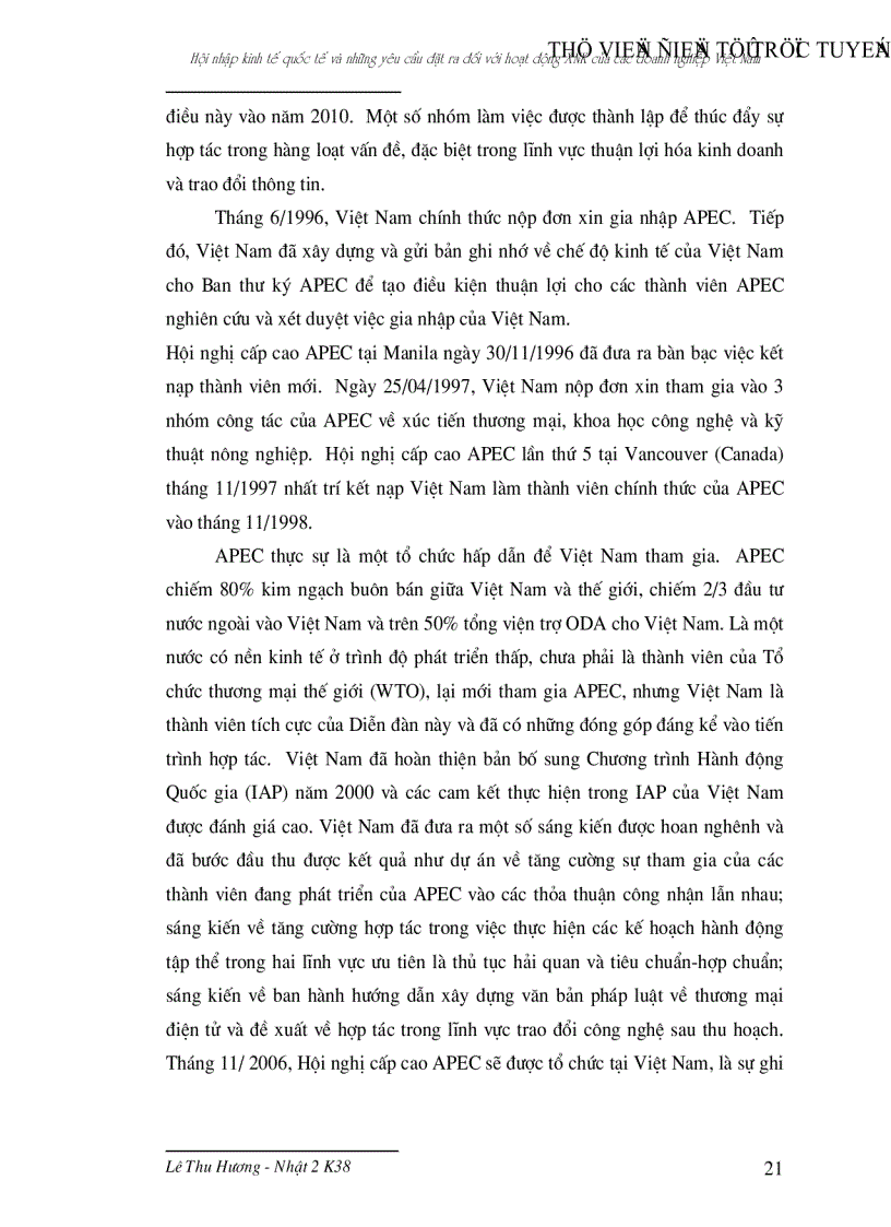 image for page Hội nhập kinh tế quốc tế và những yêu cầu đặt ra đối với hoạt động xuất nhập khẩu của các doanh nghiệp Việt Nam